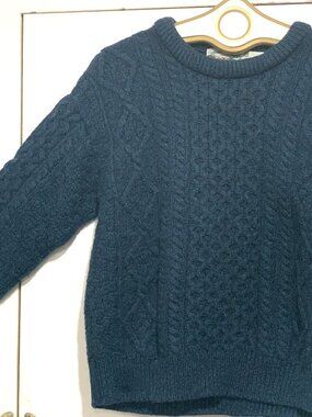 ARAN CRAFTS IRELAND KNITTED WOOL SWEATERS SIZE S